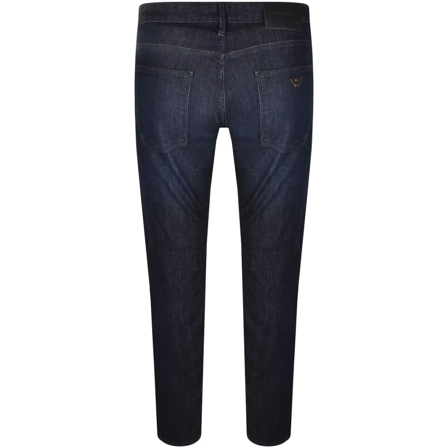 Emporio Armani J06 Slim Fit Jeans Dark Wash Blue
